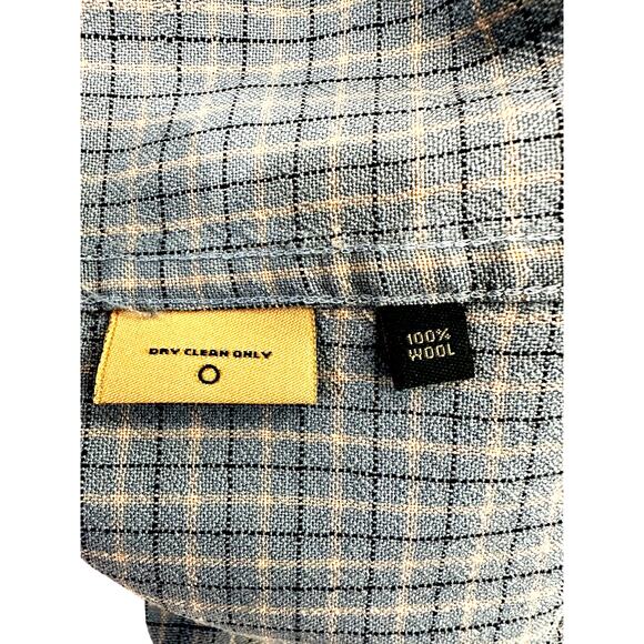 Filson Vintage 100% Virgin Wool Long Sleeve Button Up Plaid Shirt Men's Size L - Picture 8 of 10